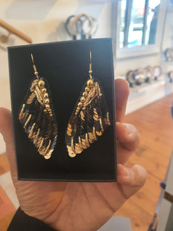 Beaded wings Earrings