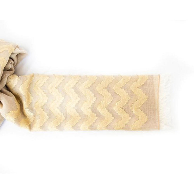 The Gold Almond Scarf - Hemera Gifts